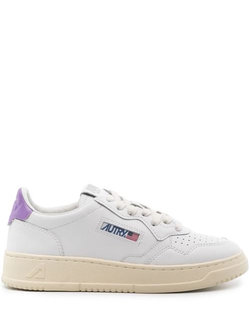 Sneakers bianche da donna Autry | AULWLL59WHT/ENGL LAV